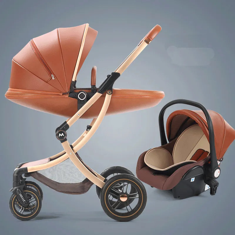 Compact 3 in 1 Baby Pram System - Pexav