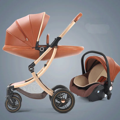Compact 3 in 1 Baby Pram System - Pexav