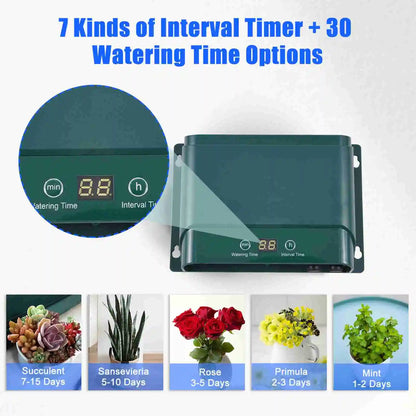 Smart Watering System Kit with 30 Settings and Timer