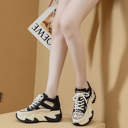 Trendy Ankle Light Airy Sneakers - Pexav