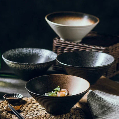 Traditional Handmade Ramen Soup Bowl
