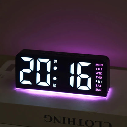 Smart LED Digital Nightlight Alarm Clock