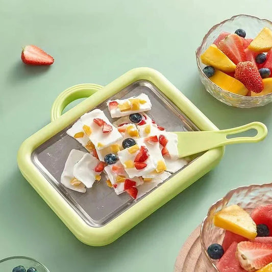 Easy Homemade Ice Cream Maker Tray - Pexav