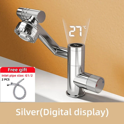 Modern LED Rotating Bathroom Sink Faucet