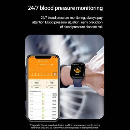 Advanced Fitness Tracker Watch with Heart Rate Monitor
