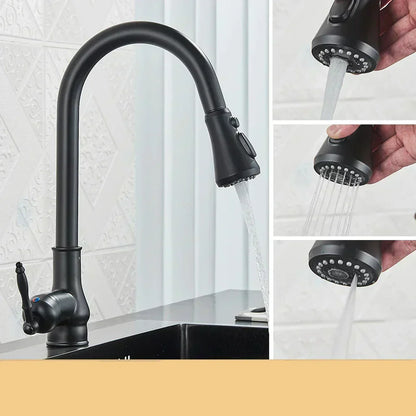 Classic Gold Finish Kitchen Faucet