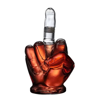 Clear Glass Funny Wine Decanter