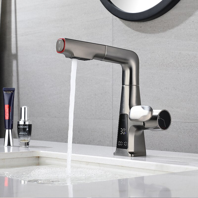 Advanced Touchless Digital Faucet with Temperature Display