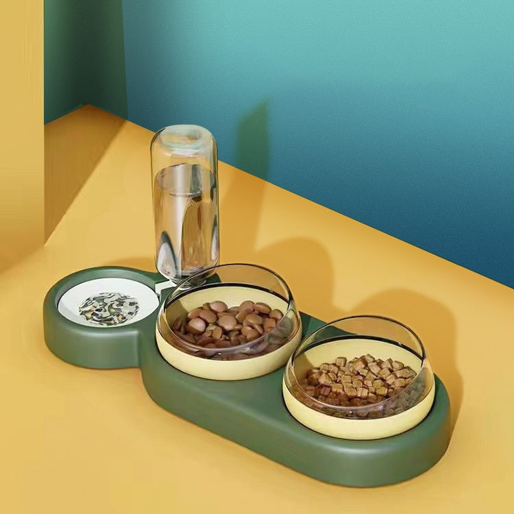 Easy Fill Pet Food and Water Station