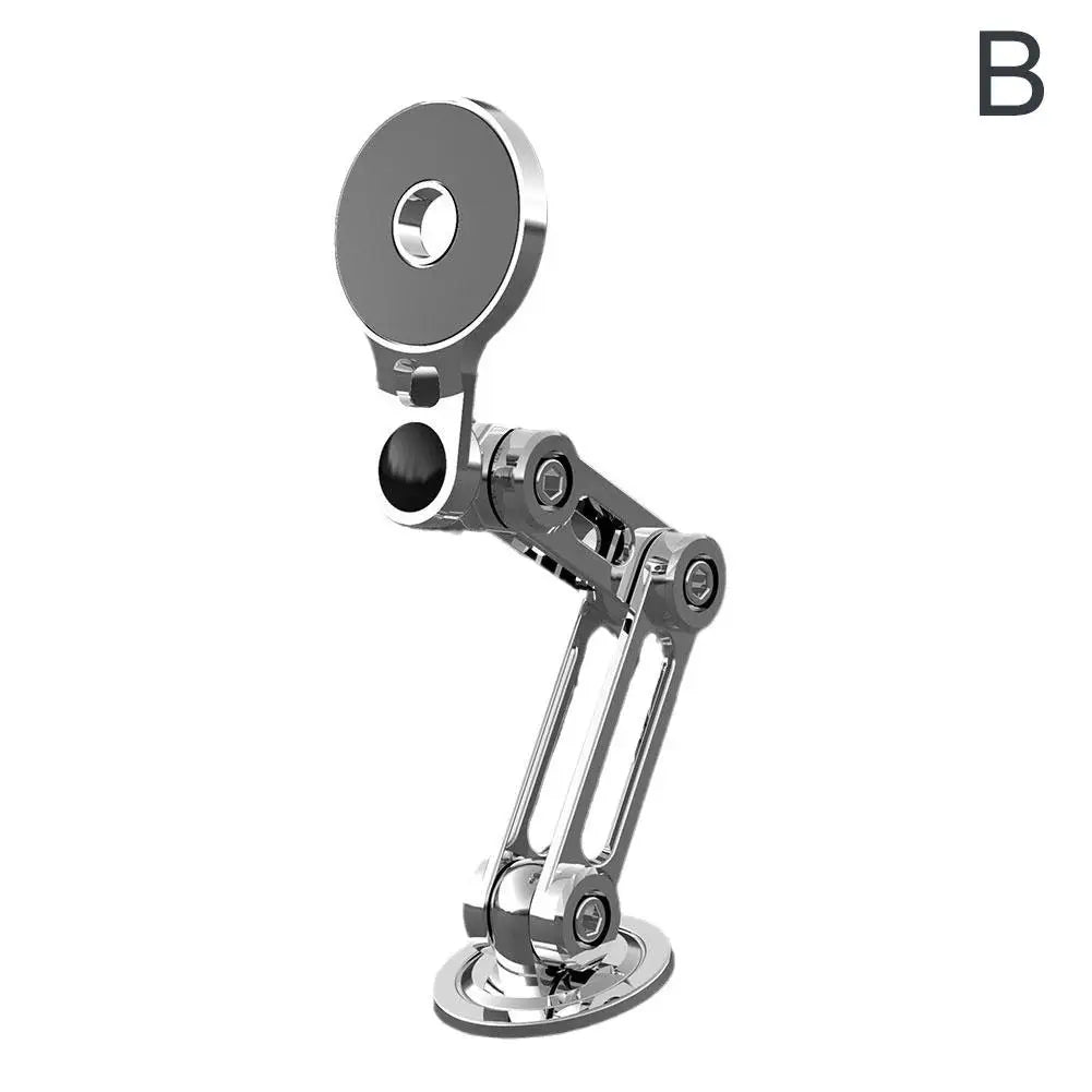 Adjustable Car Phone Mount with Strong Magnet Grip