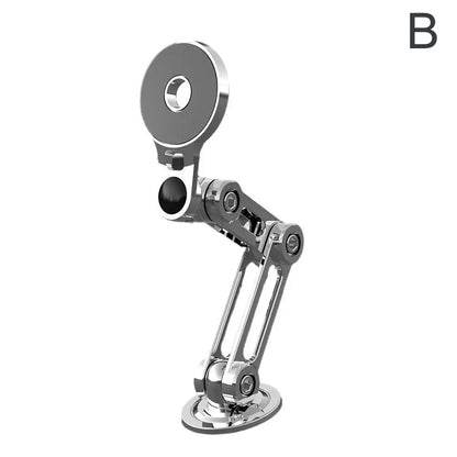 Adjustable Car Phone Mount with Strong Magnet Grip