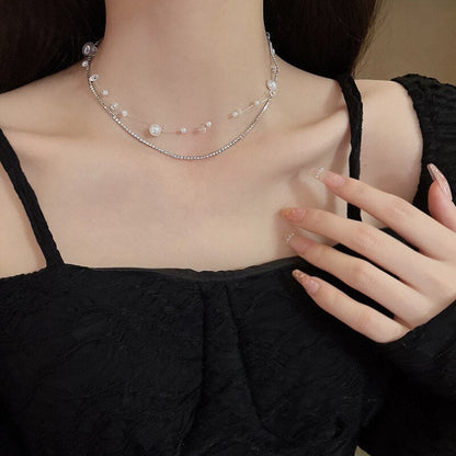 Trendy Long Freshwater Pearl Necklace