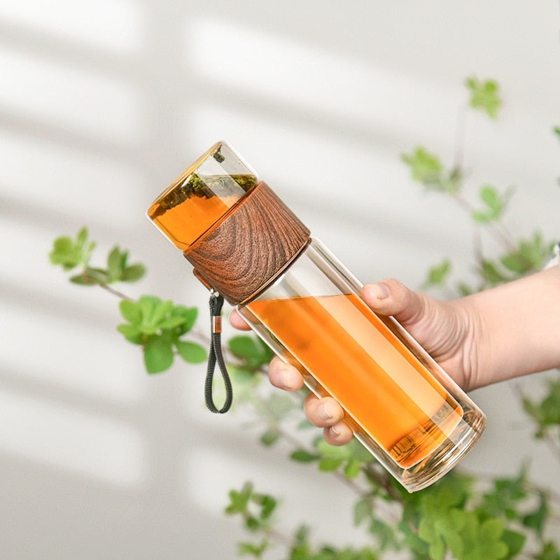 Insulated Stainless Steel Travel Tea Mug Bottle - Pexav