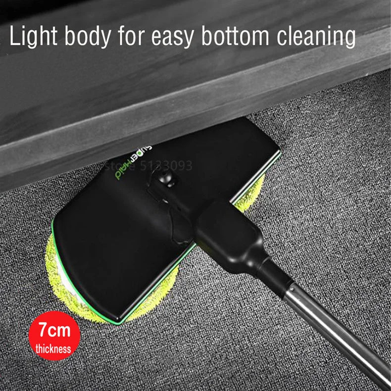 Wireless Rechargeable Floor Mop Cleaner Scrubber