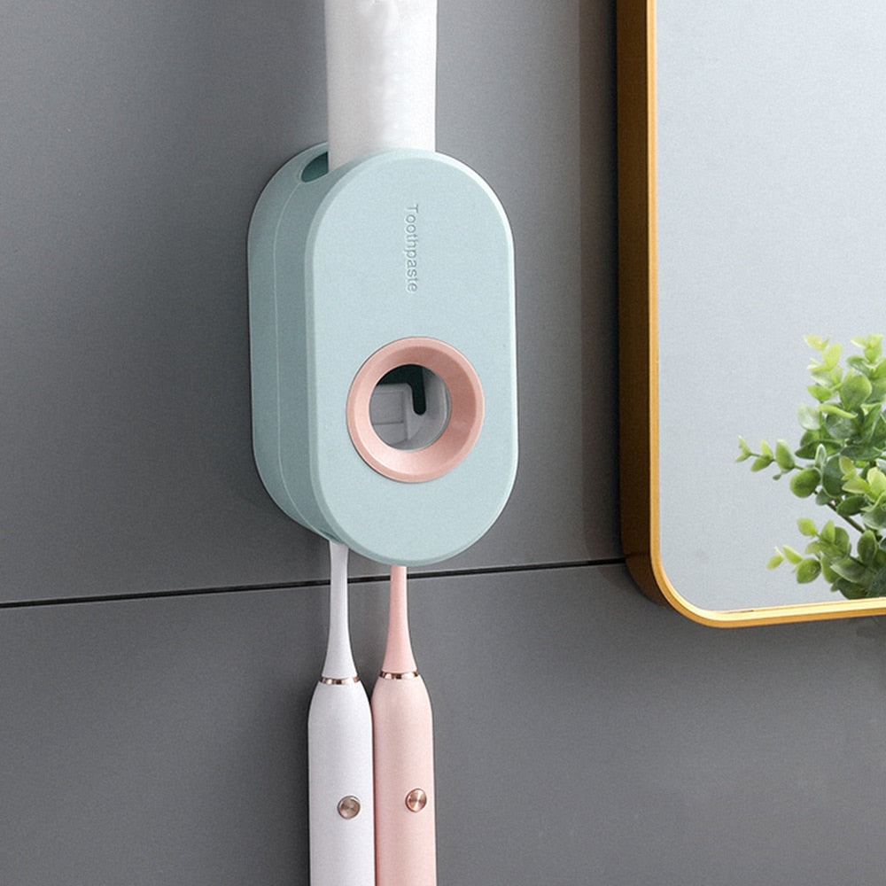 Stylish Bathroom Toothpaste Dispenser Holder
