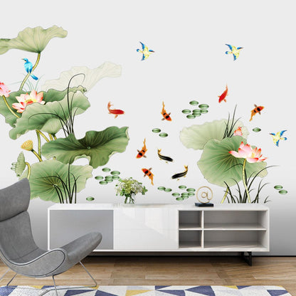 Beautiful Floral Vinyl Wall Decal