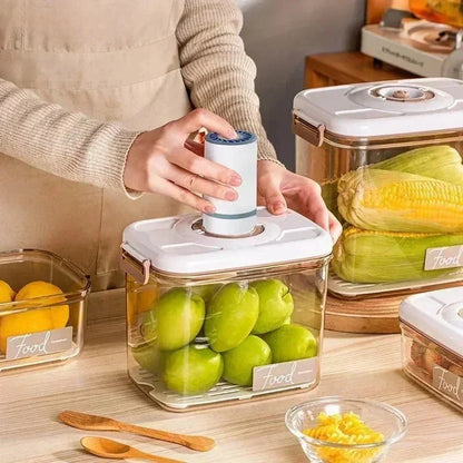 Clear Food Sealer Container with Pump – FreshLock - Pexav