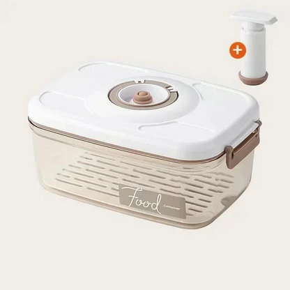 Clear Food Sealer Container with Pump – FreshLock