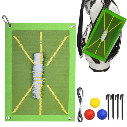 Accurate Golf Swing Analyzer Training Aid Mat