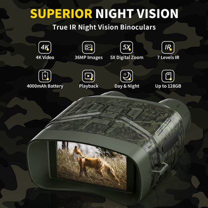 Clear Dark Vision Night Binoculars