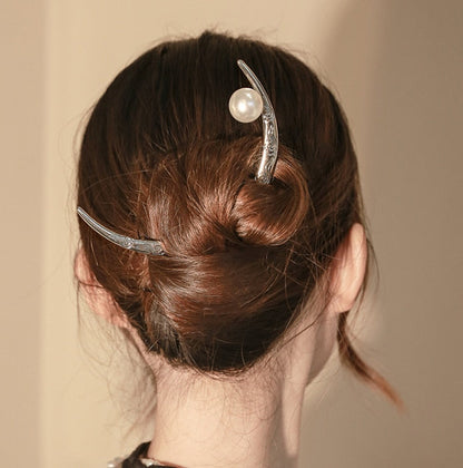 Classic Lunar Hair Pins - Pexav