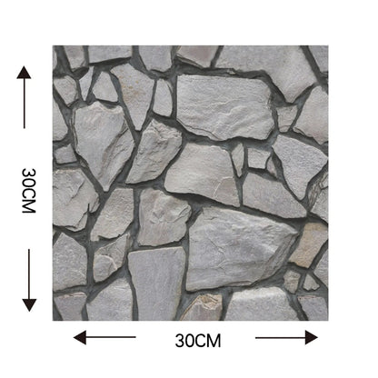 Textured Brick Wall Sticker Decal