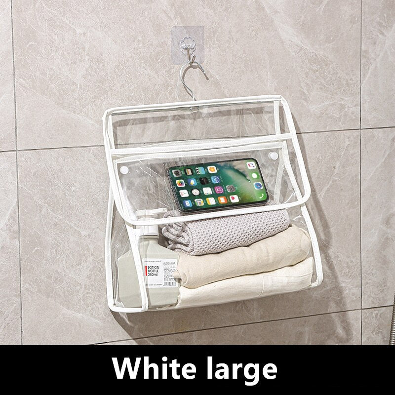 Clear Shower Storage Hanging Bag