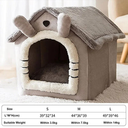 Portable Cozy Pet Bed House