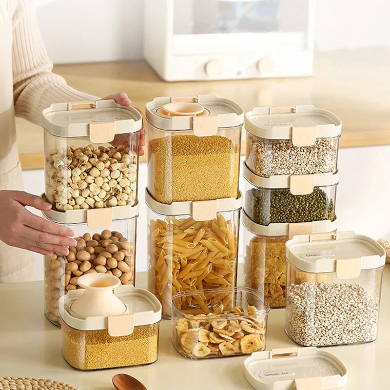 Clear Plastic Stackable Storage Container - Pexav