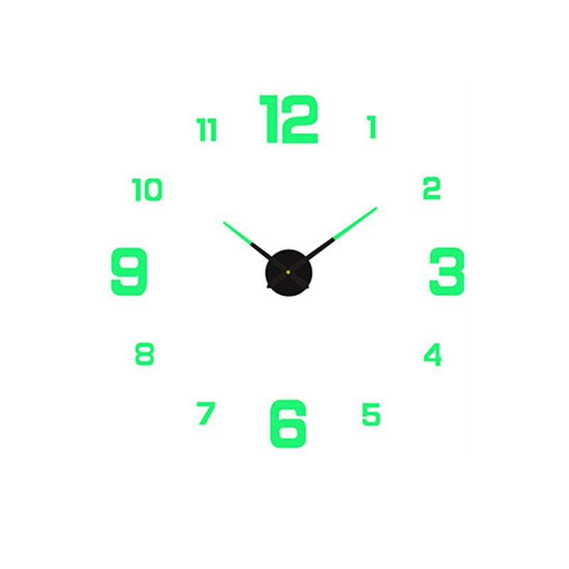 Quiet LED Glow Wall Clock