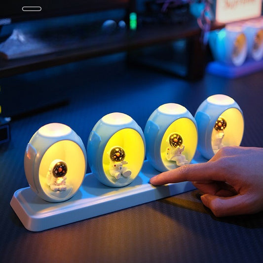 Smart Voice Nightlight Color Changing Lamp - Pexav