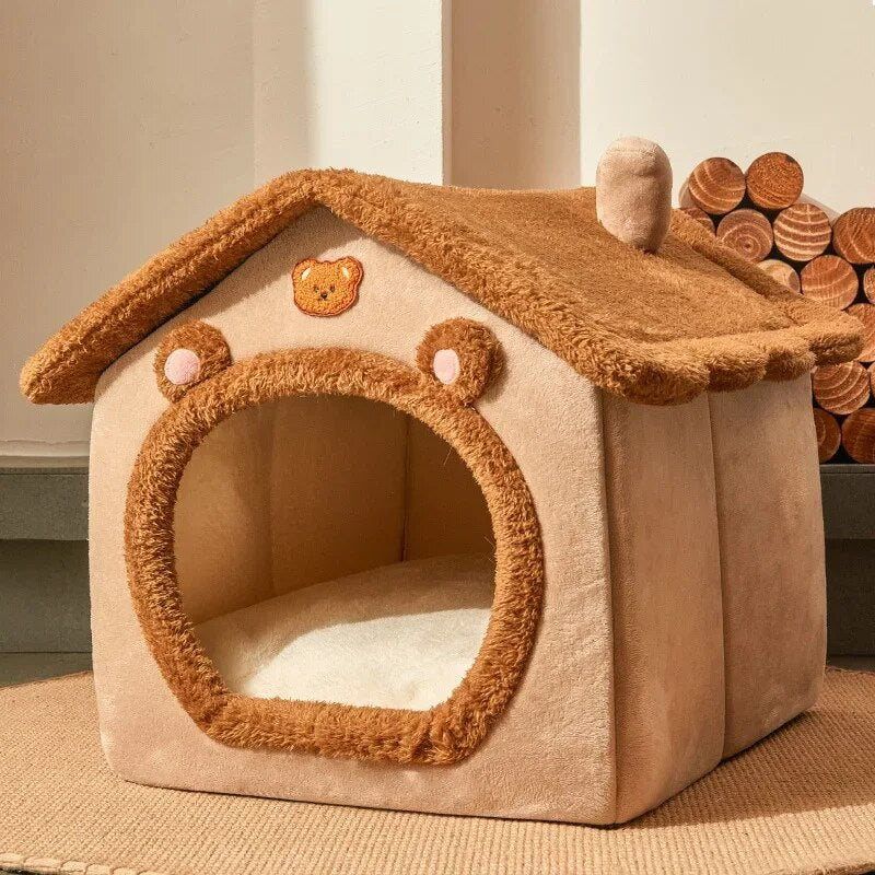 Portable Cozy Pet Bed House