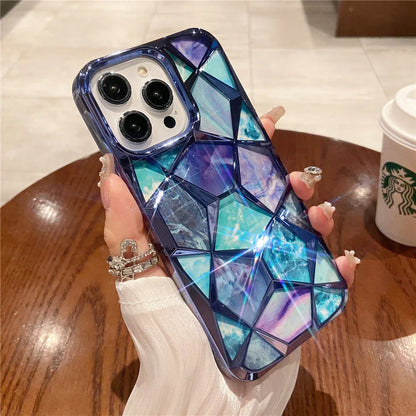 Vibrant Patterned Stone Phone Cover