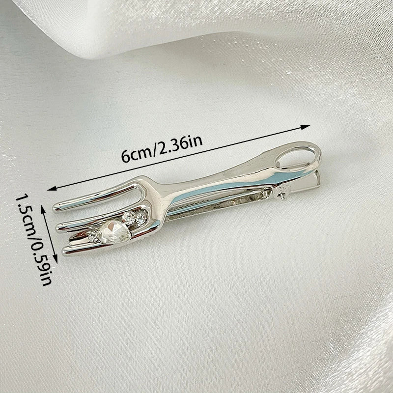 Stylish Kitchen Utensil Hair Clips