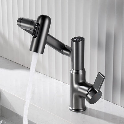 Modern 360 Spin Single Handle Kitchen Faucet
