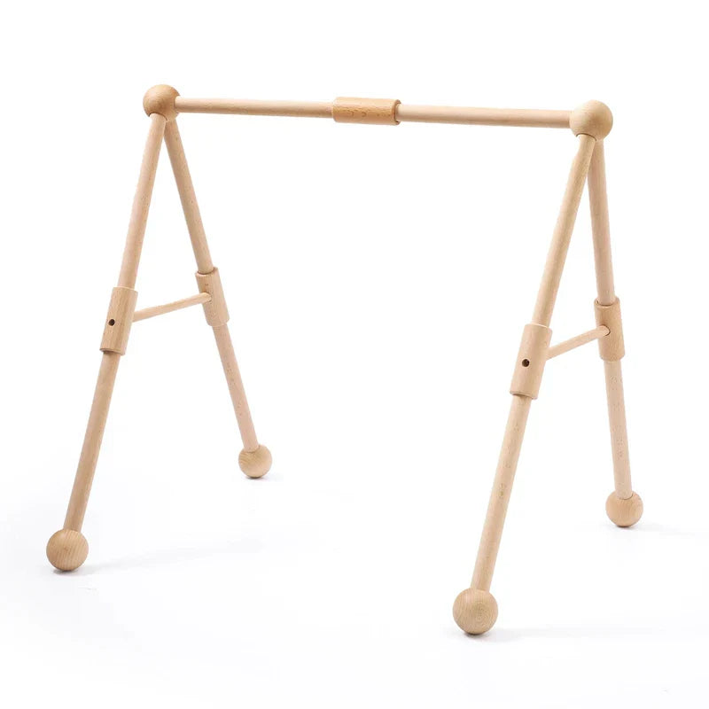 Simple Wood Baby Play Gym Set