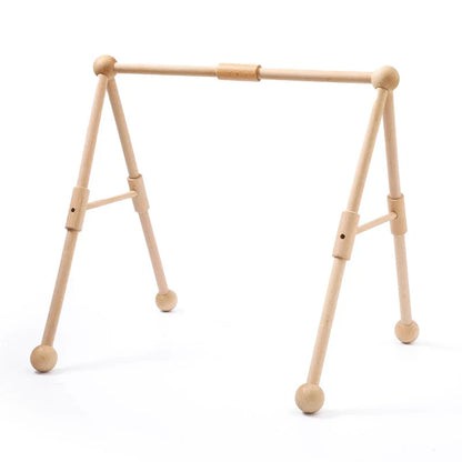 Simple Wood Baby Play Gym Set