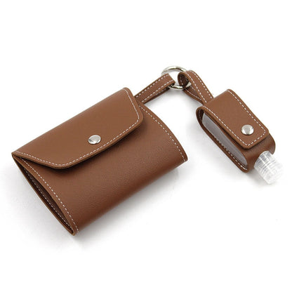 Travel Size Sanitizer Mask Holder Wallet