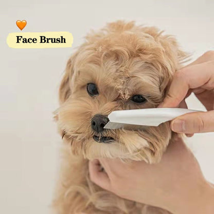 Easy Pet Face Cleaning Grooming Brush