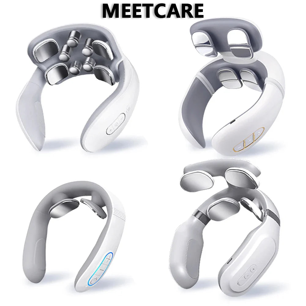 Wireless Rechargeable Neck Massager for Pain Relief - Pexav