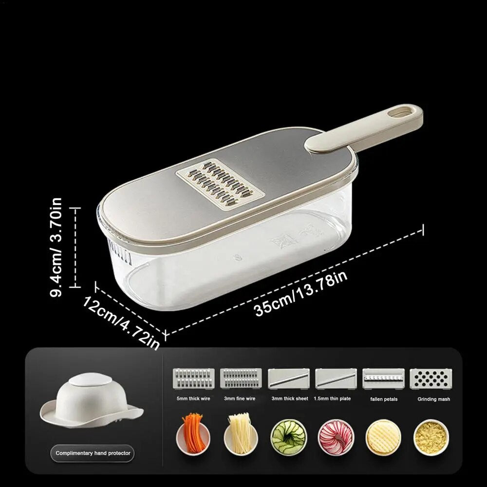Versatile 4-in-1 Box Grater