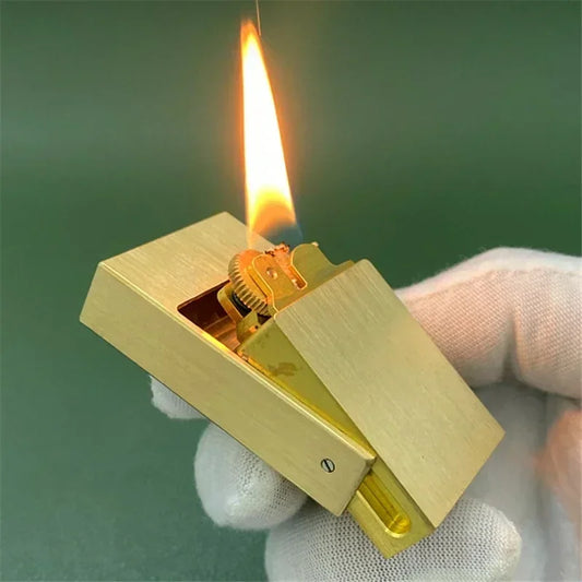 Classic Metal Vintage Pocket Lighter - Pexav
