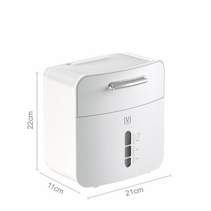 Space Saving Bathroom Tissue Holder Rack