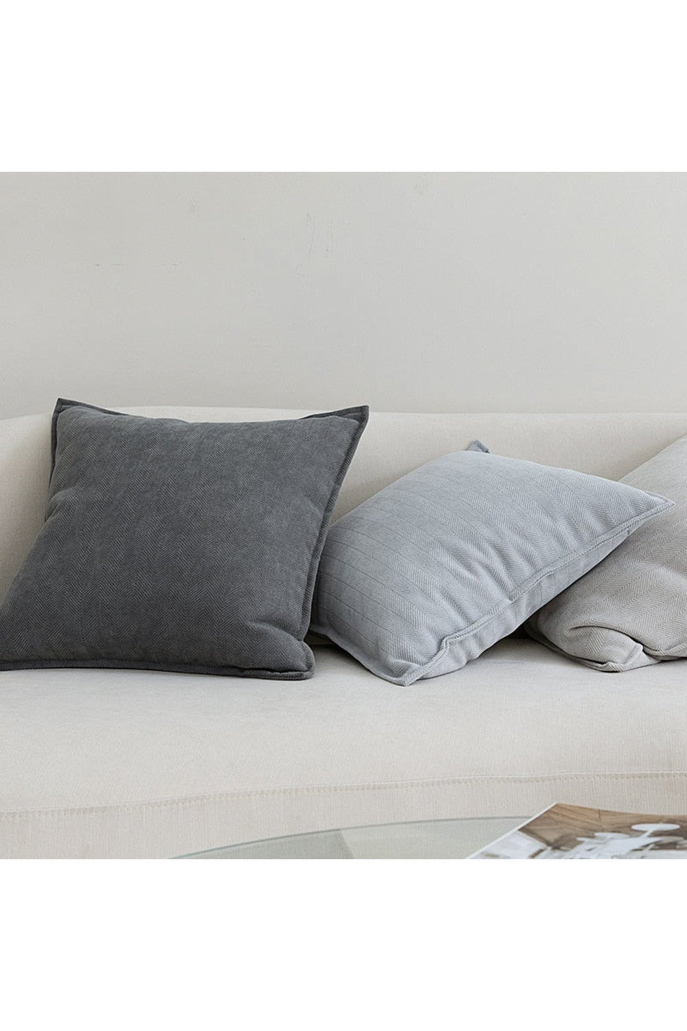 Comfortable Fabric Sofa Pillow Cover - Pexav