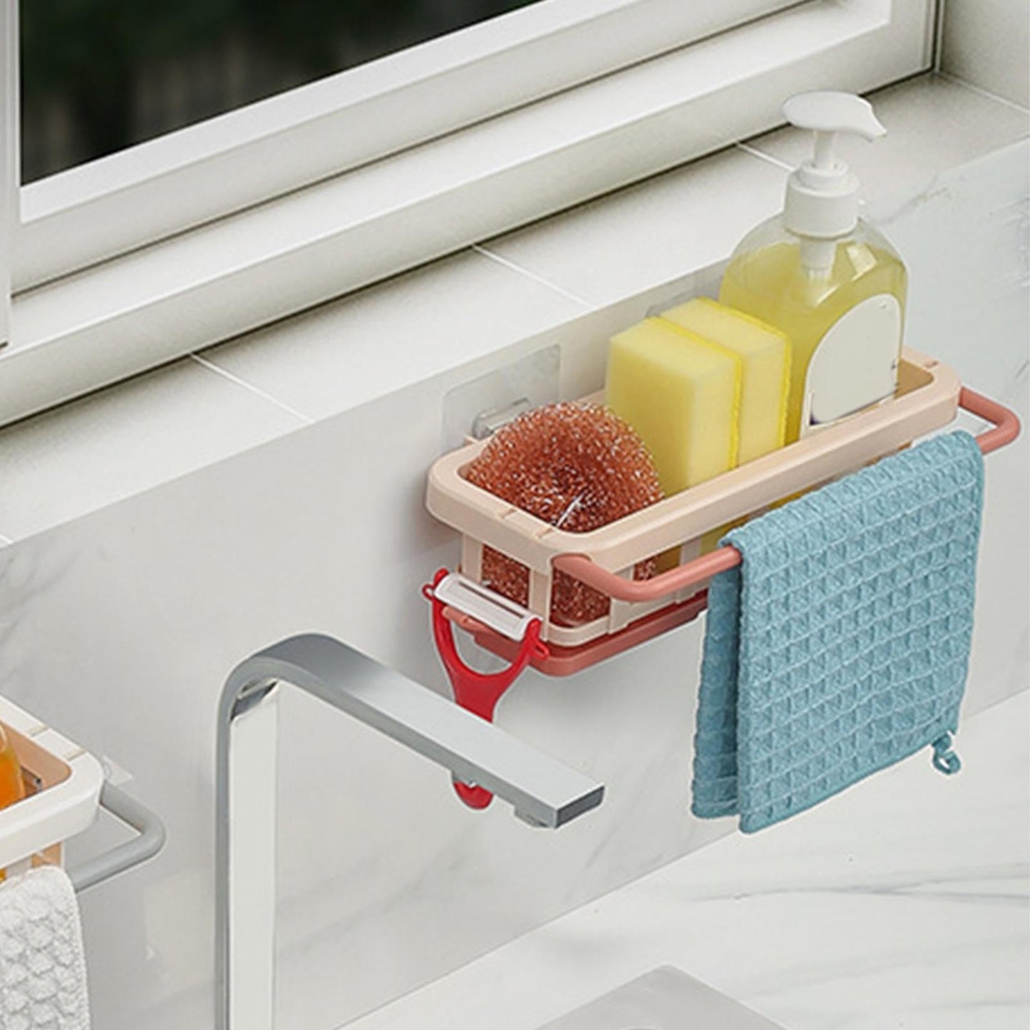Space Saving Kitchen Sink Storage Holder Rack