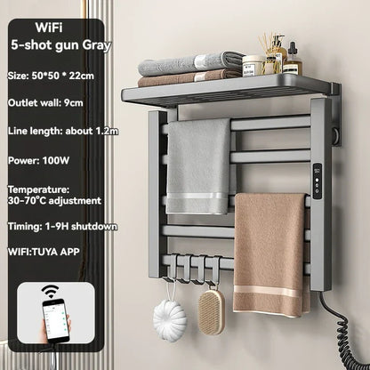 Warm Electric Towel Dryer Storage Rack