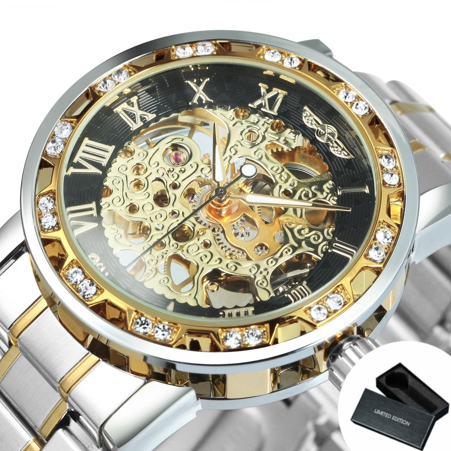 Stylish Automatic Skeleton Men's Watch