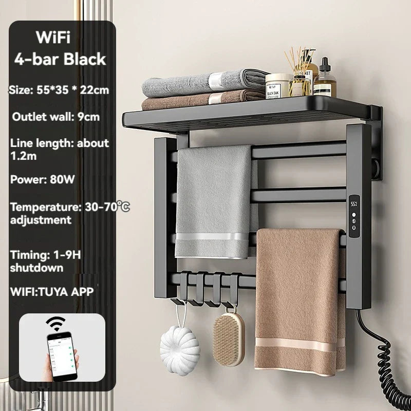 Warm Electric Towel Dryer Storage Rack