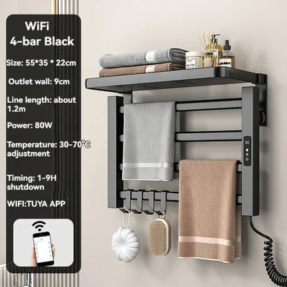 Warm Electric Towel Dryer Storage Rack