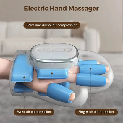 Warm Rechargeable Hand Massager for Pain Relief